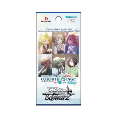 ヴァイスシュヴァルツ ブースターパック「プロジェクトセカイ カラフルステージ! feat. 初音ミク Vol.3」Box