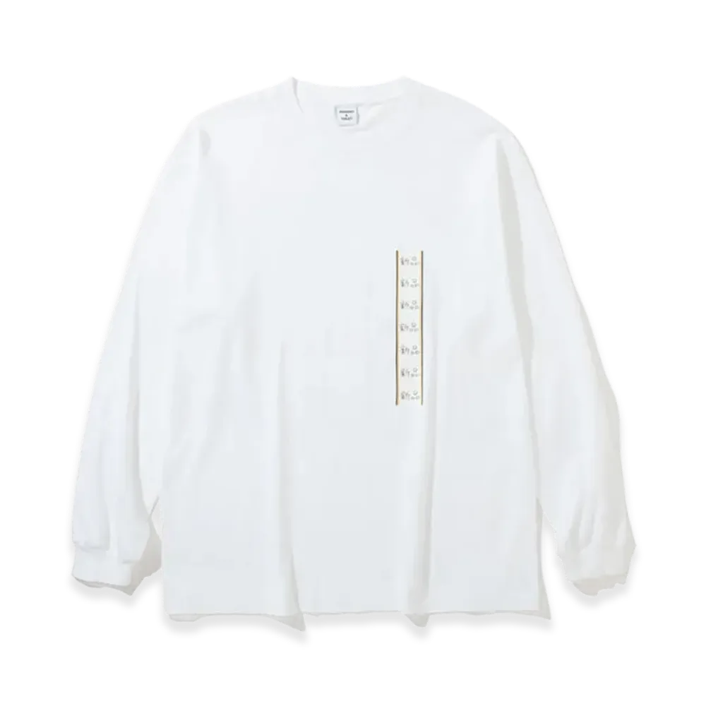 MIN-NANO x SEPA BATH x DSMG Shinpin LS Tee "White"