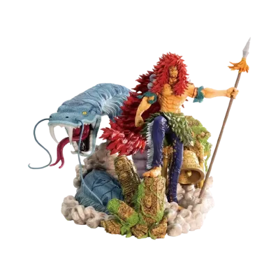 BANDAI "Ichiban Kuji" -One Piece Modeling King Shandian Warrior ~Kalgara~- A Prize Warrior of Shandra Karugarah brush-colored ver.