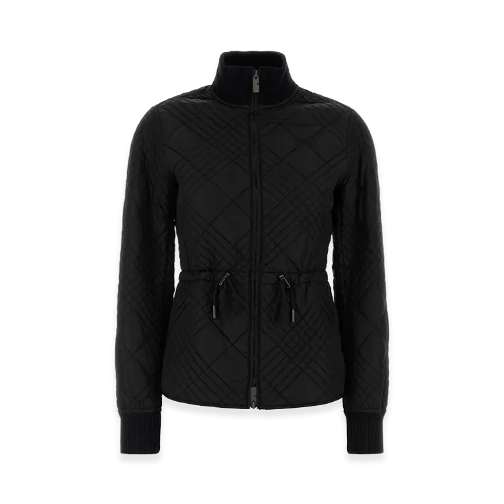 Burberry Women's Polyester Blend Jacket "Black"