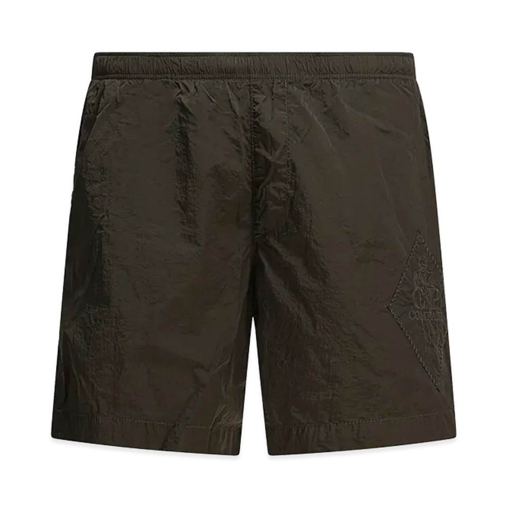 C.P. Company "Eco-Chrome R" Swim Shorts "Brown"