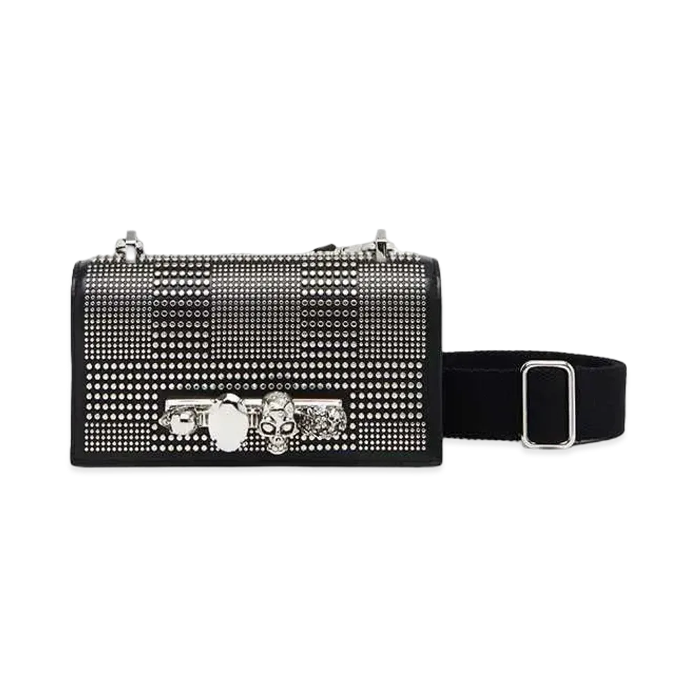 Alexander McQUEEN Knuckle Satchel "Black"