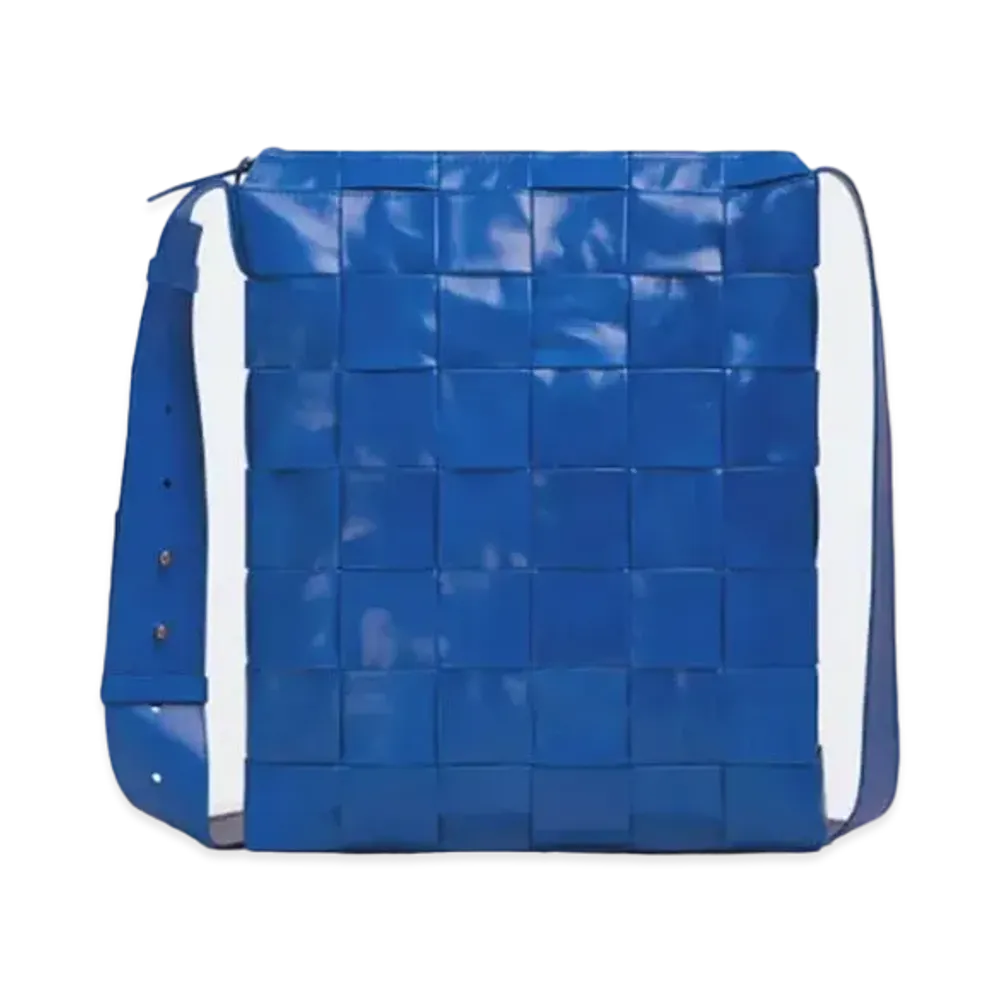 Bottega Veneta Cassette Crossbody Bag "Cobalt"