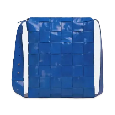 Bottega Veneta Cassette Crossbody Bag "Cobalt"