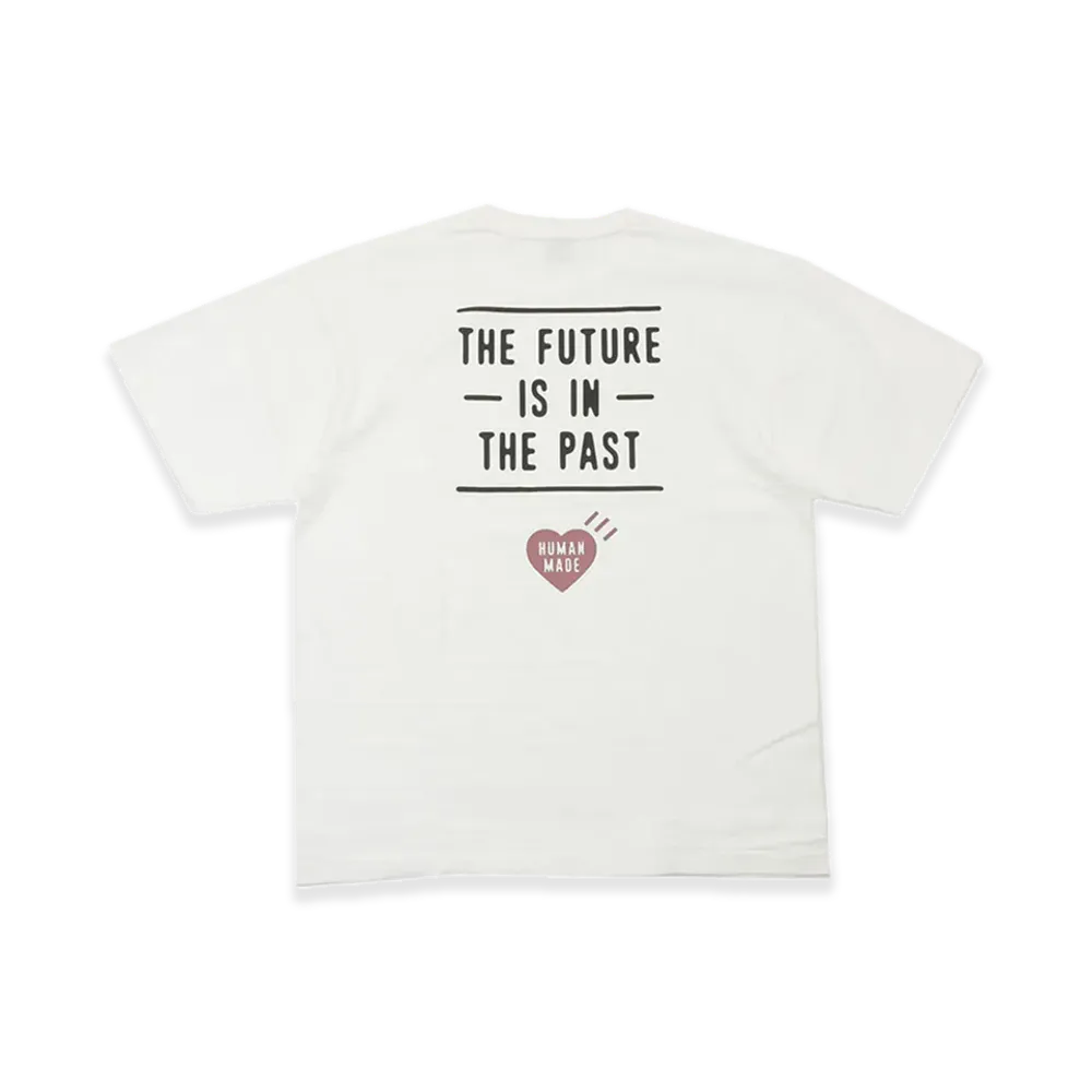 HUMAN MADE Stores Exclusive Heart Pocket T-Shirt Offline Store Seoul "White/Salmon Pink"