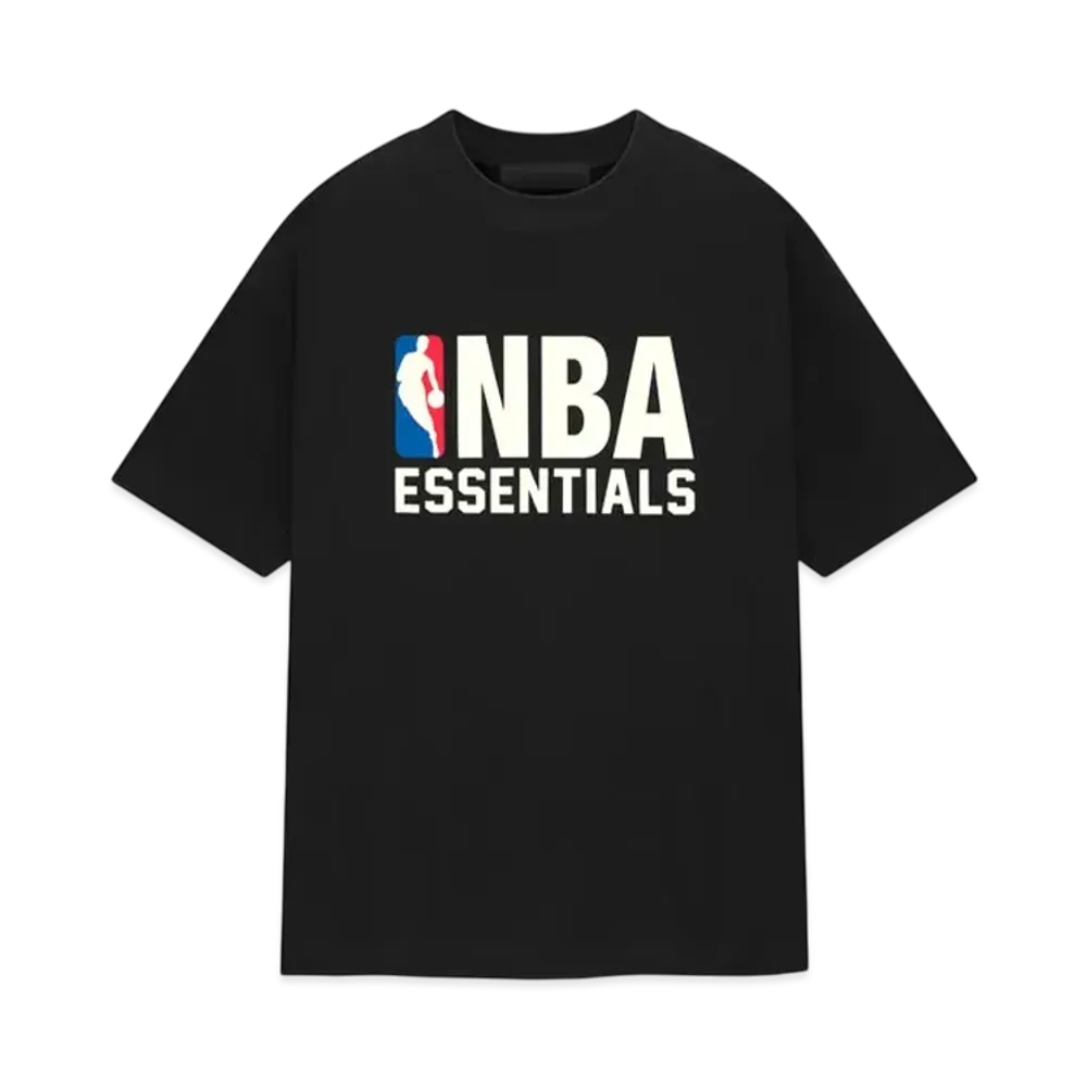 FEAR OF GOD ESSENTIALS x NBA Tee "Black"