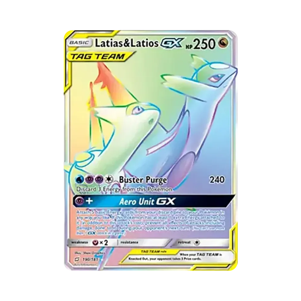 ラティアス&ラティオスGX HR [SM9 114/095](拡張パック「タッグボルト