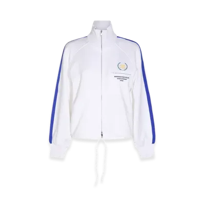 CELINE Women's Sweaters "Off White/Blue"