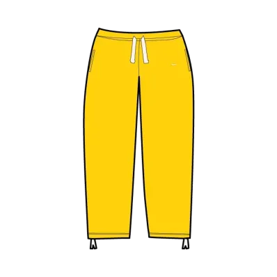 Supreme Small Box Drawstring Sweatpant (26SS) "Yellow"