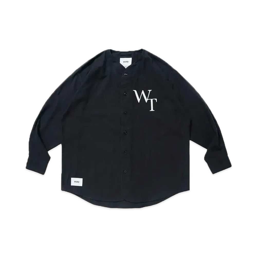 WTAPS League 02 / LS / Cotton. Twill. League "Black"