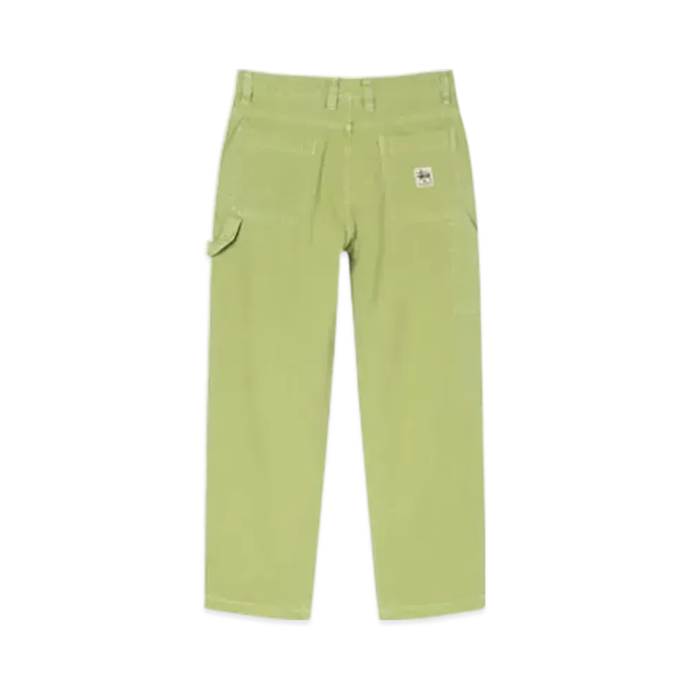 Stussy Stone Washed Canvas Work Pant "Green"