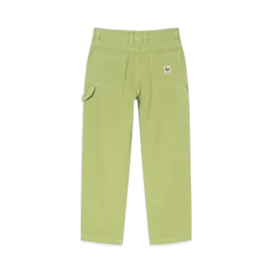 Stussy Stone Washed Canvas Work Pant "Green"