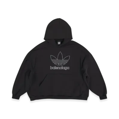 BALENCIAGA x adidas Hoodie Large Fit "Black"