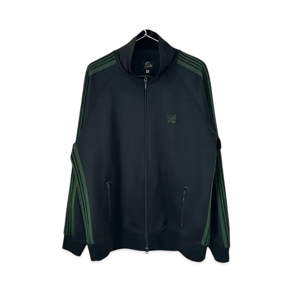 NEEDLES Track Jacket "Black/Green"