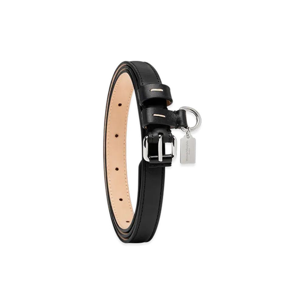 Maison Margiela Contrast Leather Belt "Black"