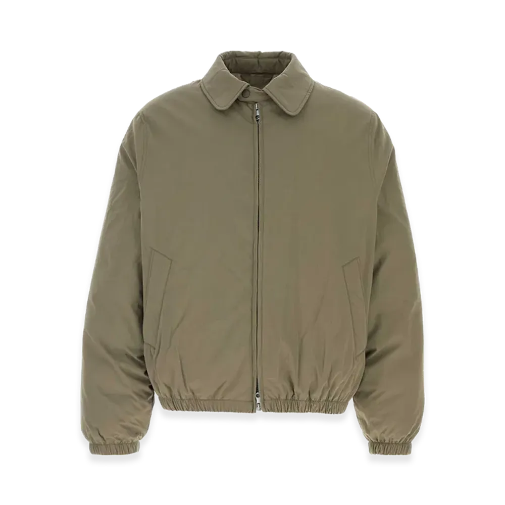 OUR LEGACY Cotton Blend Bomber Jacket "Sage Green"