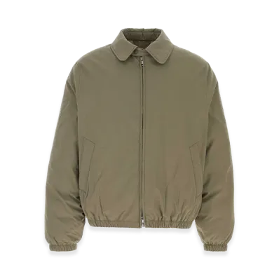 OUR LEGACY Cotton Blend Bomber Jacket "Sage Green"