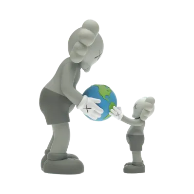KAWS THE PROMISE Vinyl Figure Grey