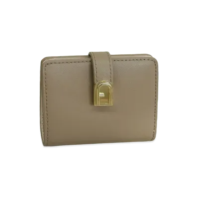 FURLA Levante S Bi-Fold "Beige"