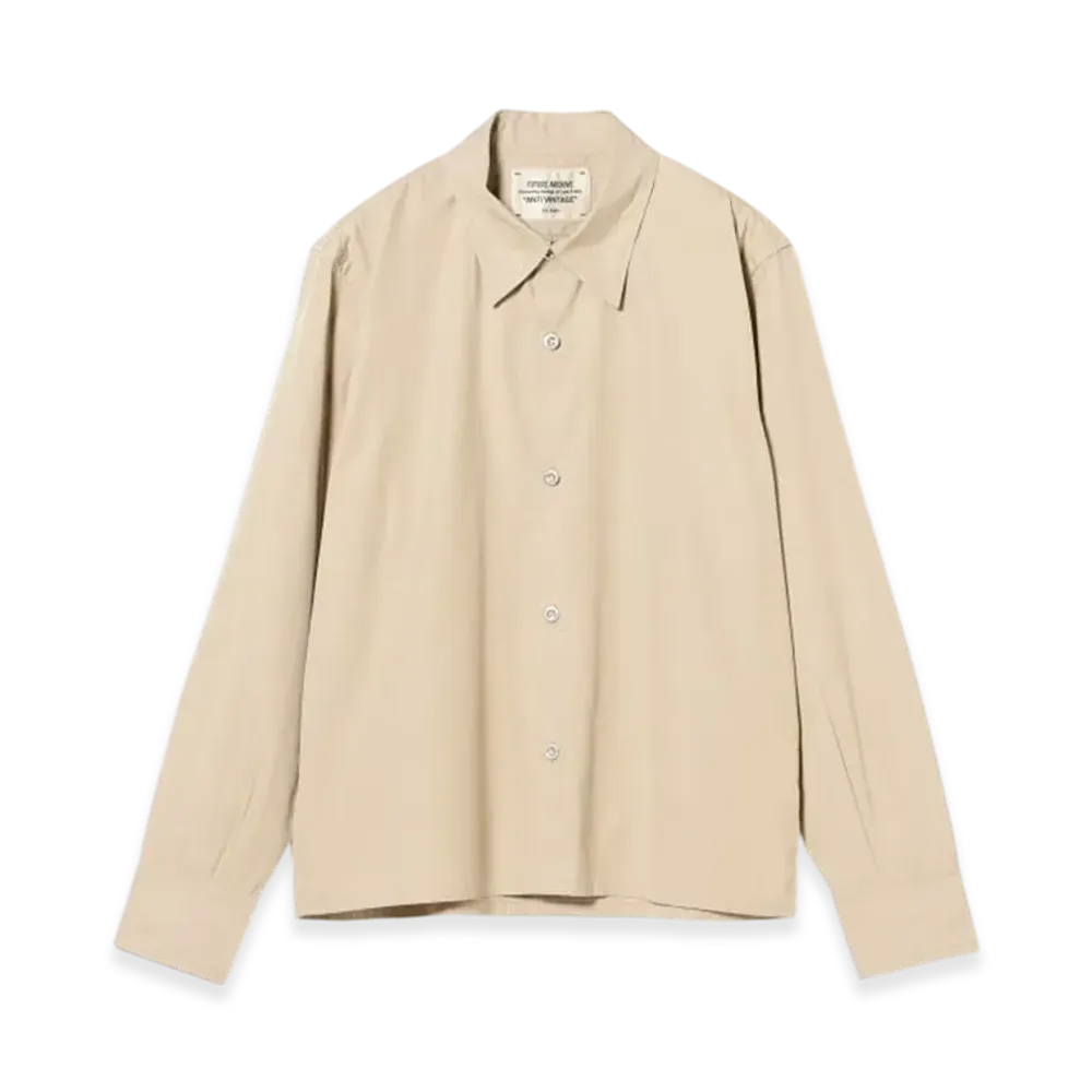 BEAMS FUTURE ARCHIVE Regular Shirt "Beige"
