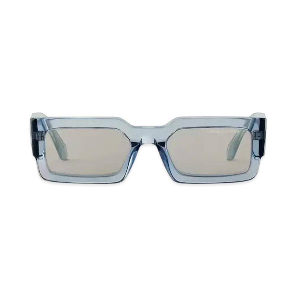 Louis Vuitton LV Clash Low Square Sunglasses Taigarama "Bleu Ciel"