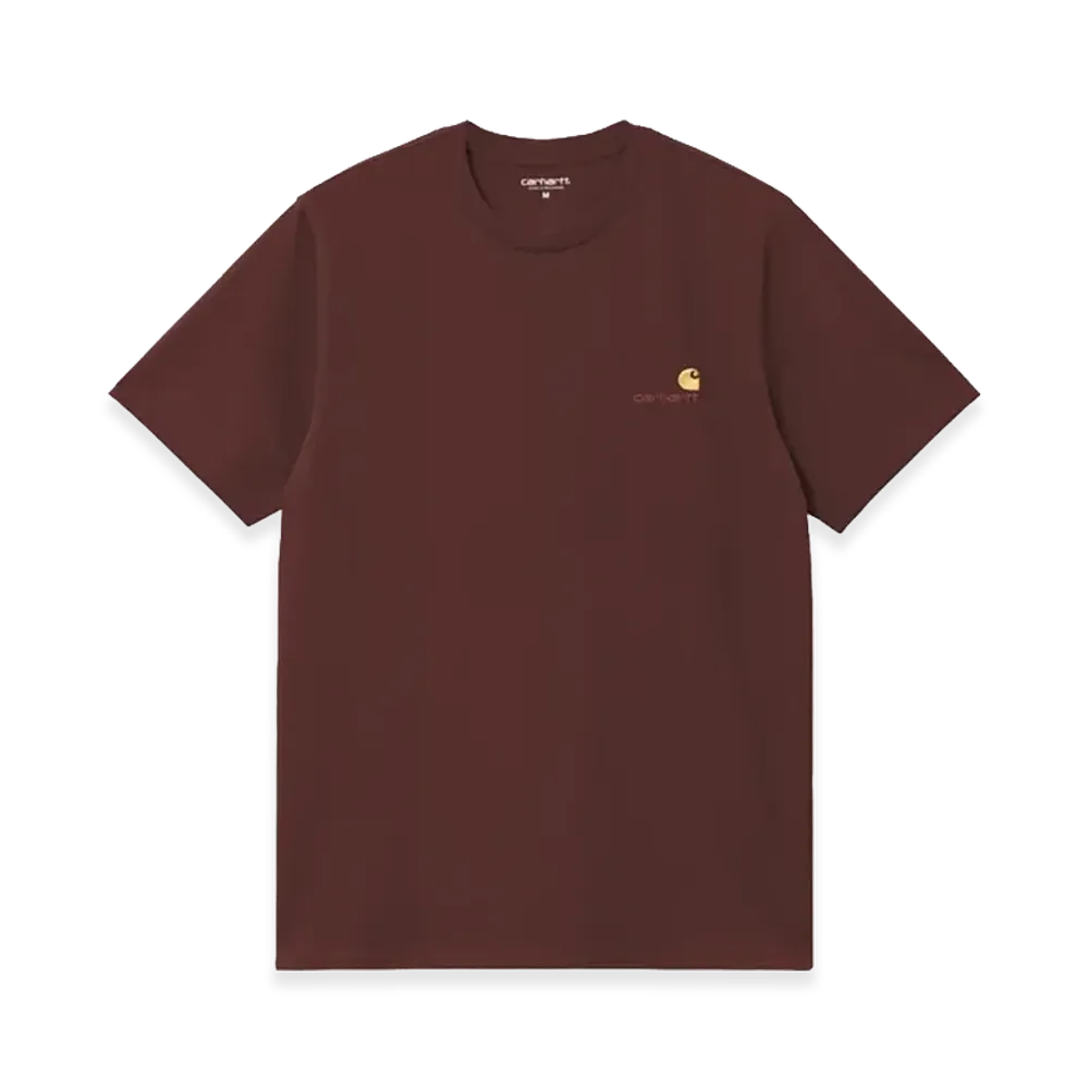 Carhartt WIP S/S American Script T-Shirt "Amarone"