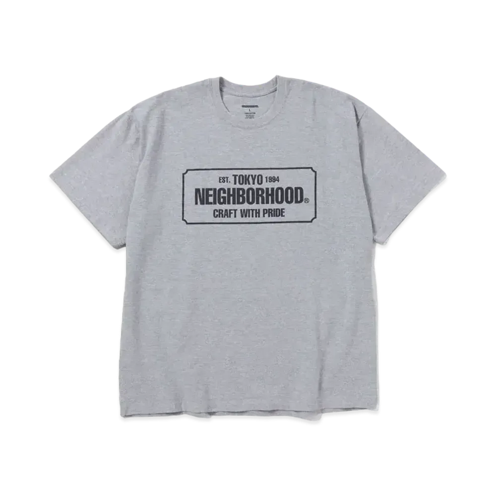 NEIGHBORHOOD NH Tee-1 SS . CO "Gray"