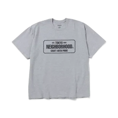 NEIGHBORHOOD NH Tee-1 SS . CO "Gray"