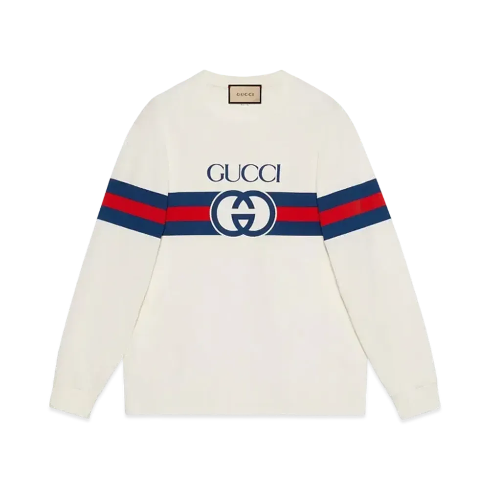 GUCCI Interlocking G Cotton T-Shirt "White"