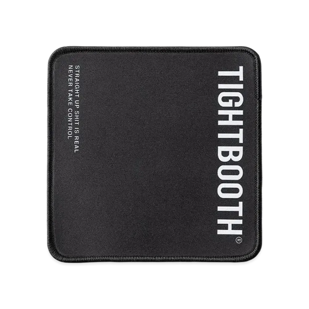 TIGHTBOOTH Label Logo Mouse Pad "Black"