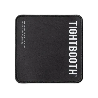TIGHTBOOTH Label Logo Mouse Pad "Black"