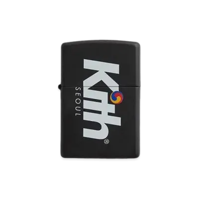 Kith Seoul Zippo Lighter "Black"