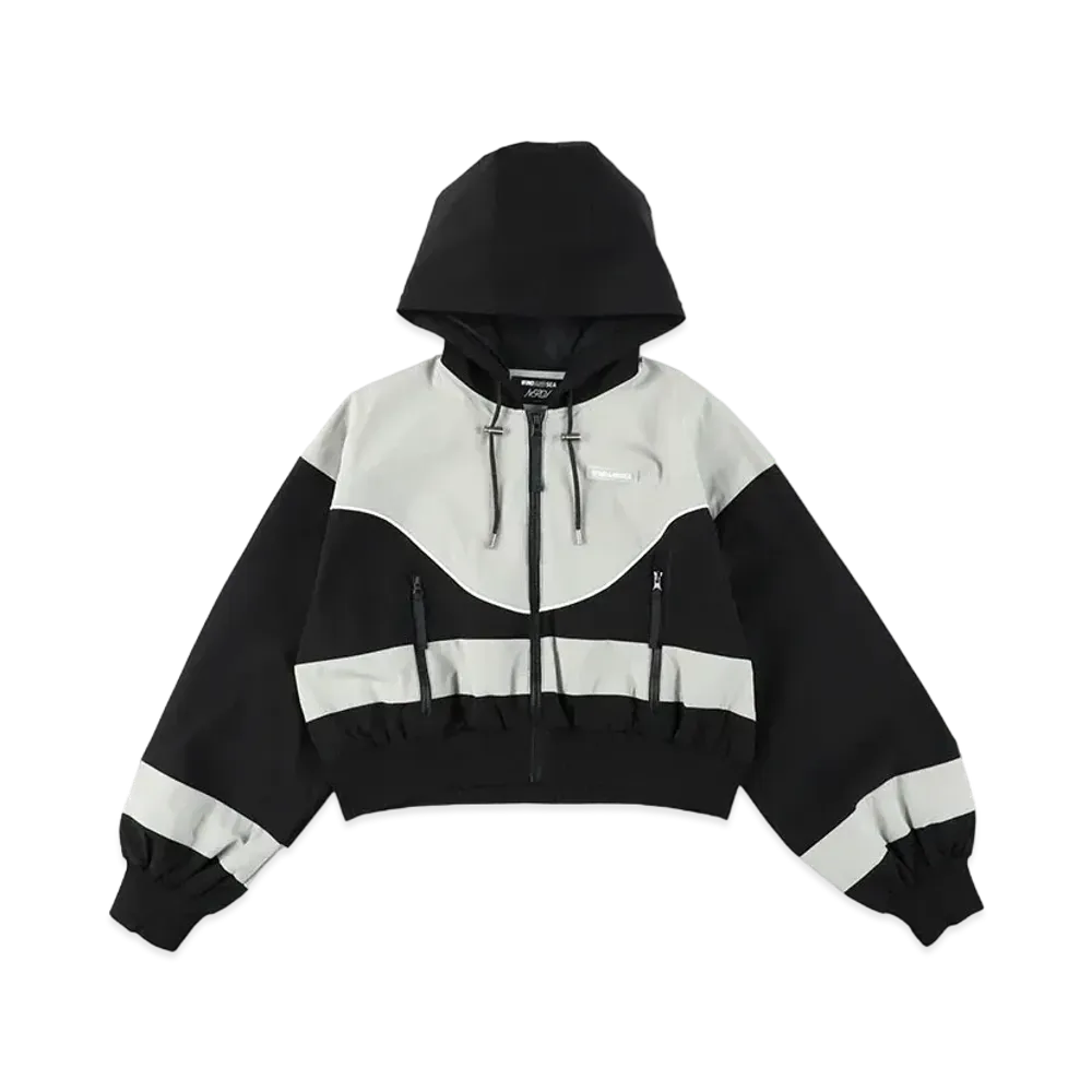 WIND AND SEA x NERGY Short Nylon Blouson "Black"