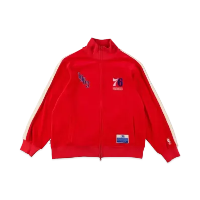 WIND AND SEA x NBA Velour Jacket "Philadelphia 76ers"