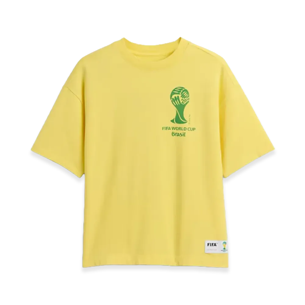 Gap x Ouigi Theodore Kids FIFA World Cup Graphic T-Shirt Brazil "Yellow"