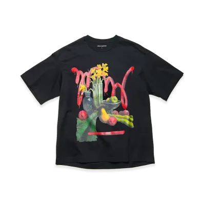 uniform experiment x Michael Cherno Narcissus Tee "Black"