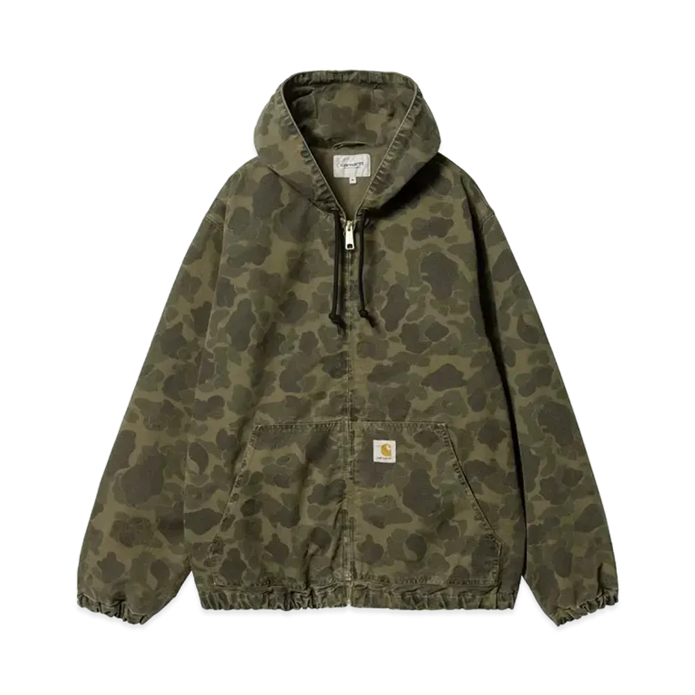 Carhartt Wip Duck Active Jacket "Camo Duck,Green/Office Green"