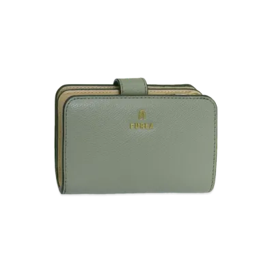 FURLA Camelia M Compact Wallet "Green"