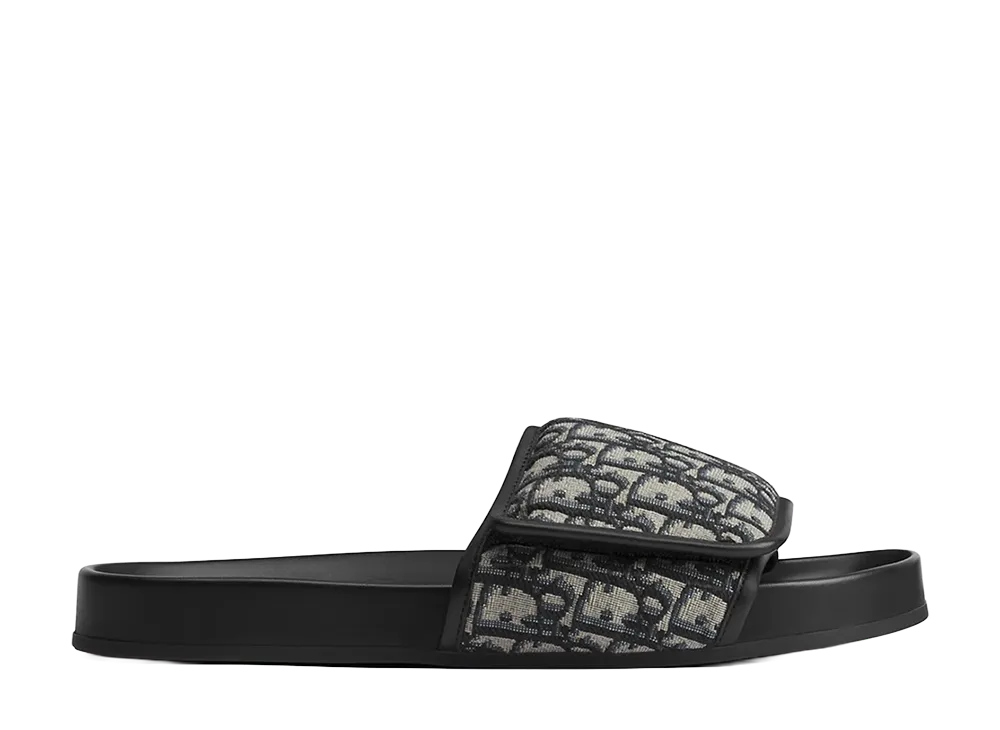 Dior Aqua Sandal Dior Oblique Jacquard "Beige/Black"