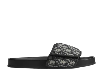 Dior Aqua Sandal Dior Oblique Jacquard "Beige/Black"