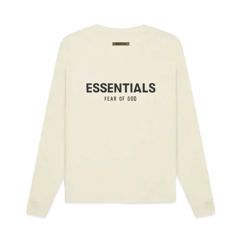 FEAR OF GOD ESSENTIALS Long Sleeve Tee "Butter cream"