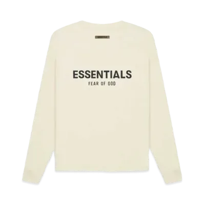 FEAR OF GOD ESSENTIALS Long Sleeve Tee "Butter cream"