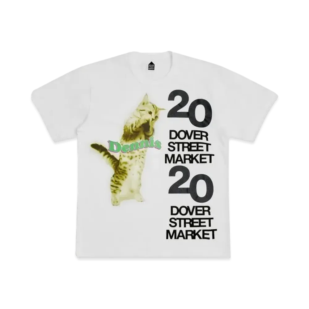 Dover Street Market London x Kim Jones 20th Anniversary Tee "White"