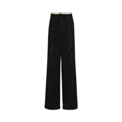 Maison Margiela Men's Work-In-Progress Trousers "Black"