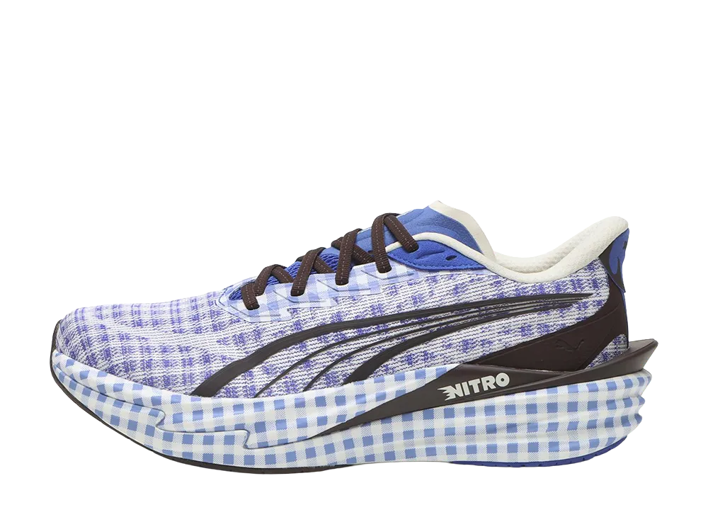 Puma Deviate Nitro 4 Check "Royal Sapphire/PUMA White"