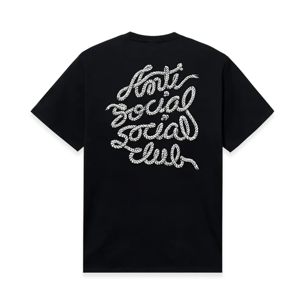 ANTI SOCIAL SOCIAL CLUB Lasso Mind Games Tee "Black"