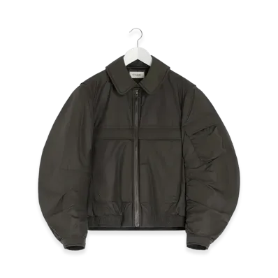 LEMAIRE Women's Bomber Jacket "Espresso"