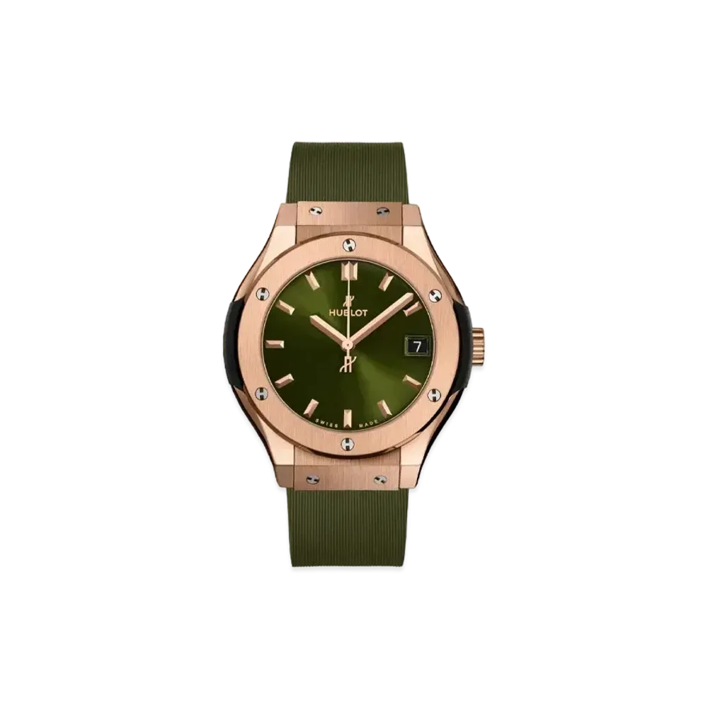 HUBLOT Classic Fusion King Gold Green 38mm