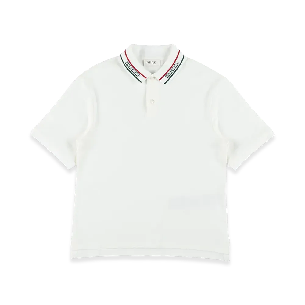 GUCCI Kids Polo "White"