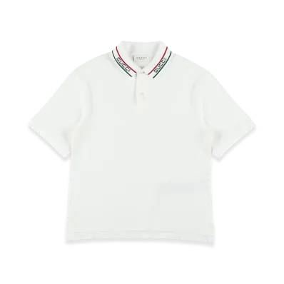 GUCCI Kids Polo "White"
